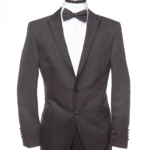 Wilvorst Black Smoking Jacket & Black Trousers