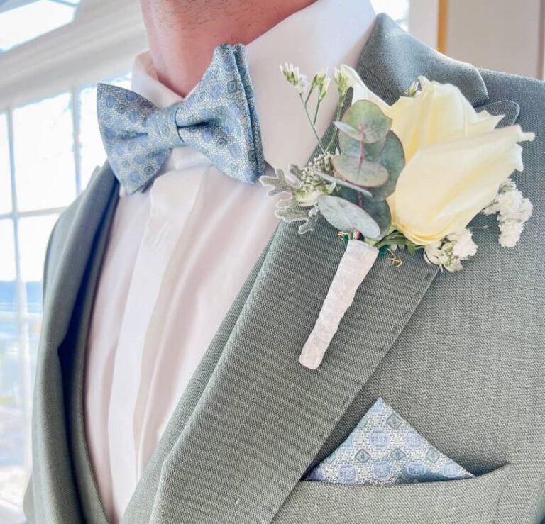 Sustainable Wedding Suit Hire